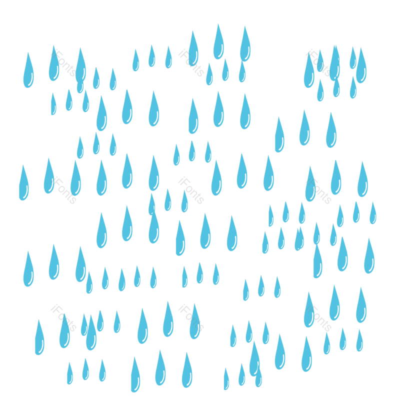 雨水图片,雨水节气元素,雨滴PNG,免抠素材